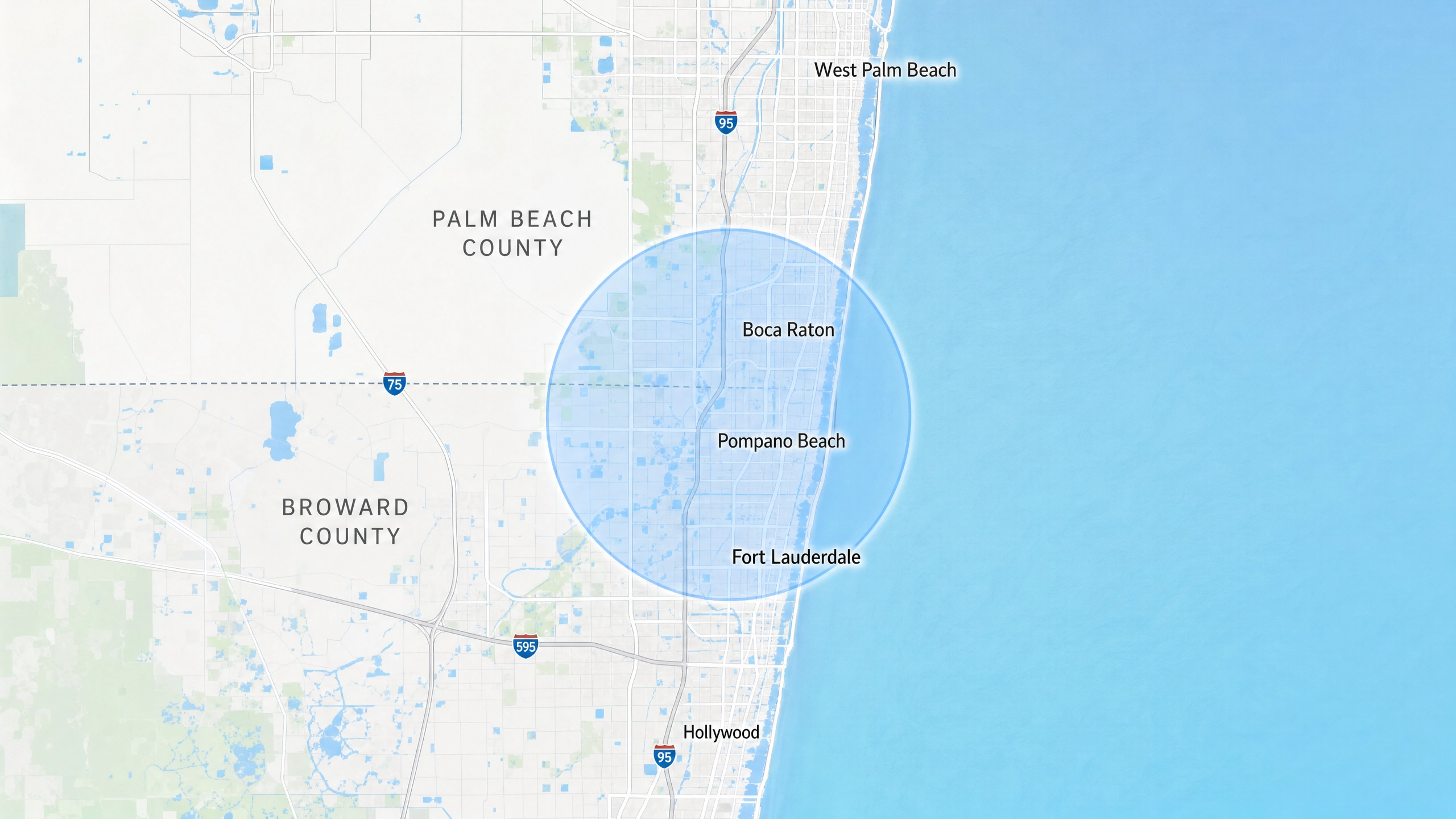 Service area: Palm Beach & Broward County